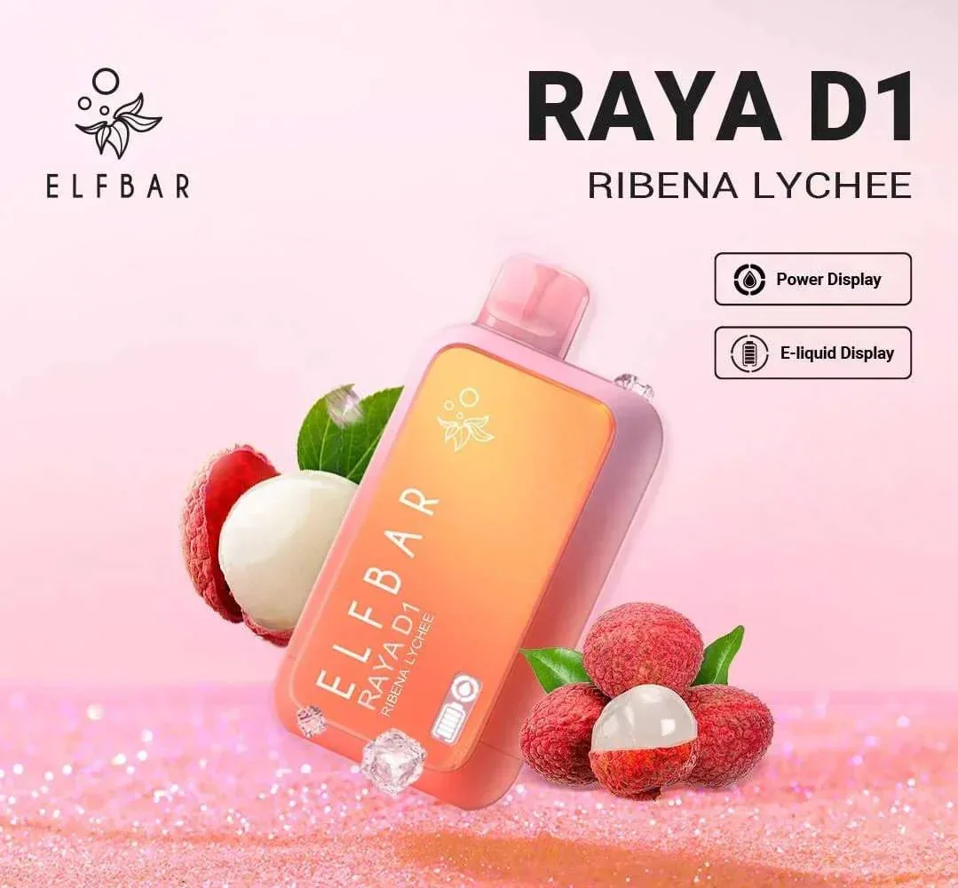 Elf Bar Raya D1 – Ribena Lychee - Buy Authentic Vape in Bengaluru - Vape Shop Bengaluru