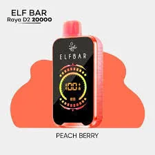 Elfbar Raya D2 20000 Puffs Peach Berry - Buy Authentic Vape in Bengaluru - Vape Shop Bengaluru