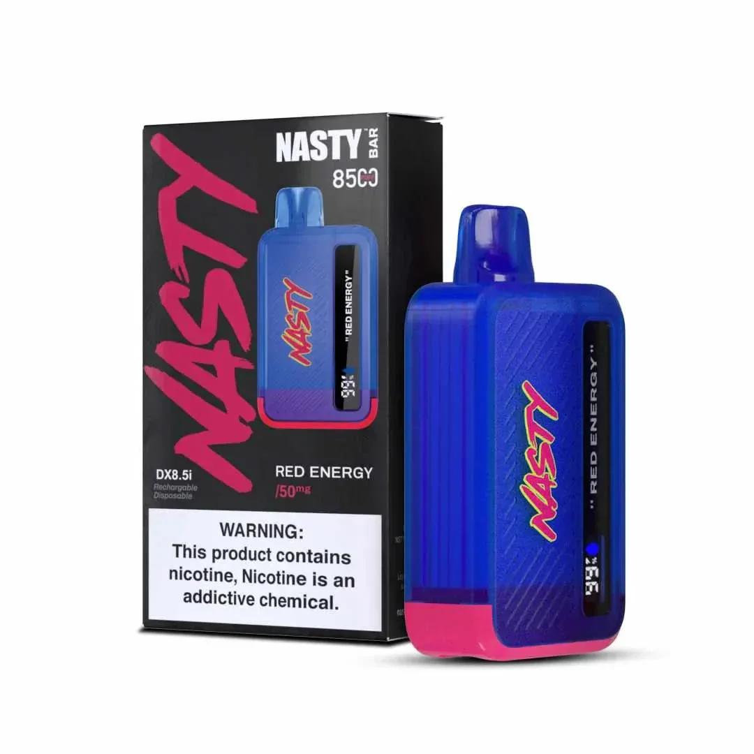 Nasty Bar Red Energy – (8500 Puffs) - Buy Authentic Vape in Bengaluru - Vape Shop Bengaluru