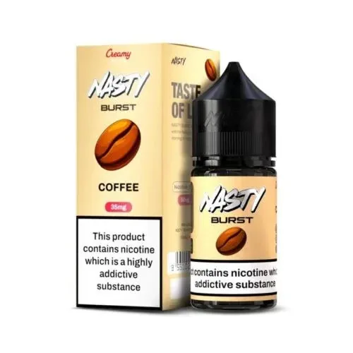 Nasty Burst Nic Salts – Coffee - Buy Authentic Vape in Bengaluru - Vape Shop Bengaluru