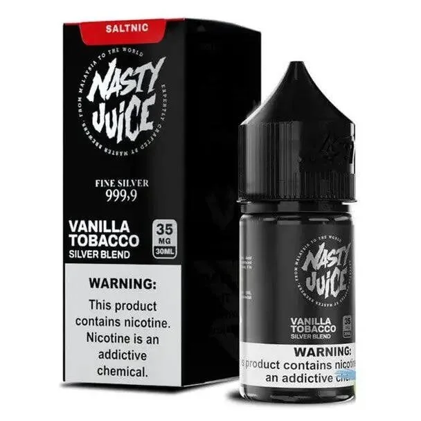 Nasty Nic Salt – Vanilla Tobacco - Buy Authentic Vape in Bengaluru - Vape Shop Bengaluru